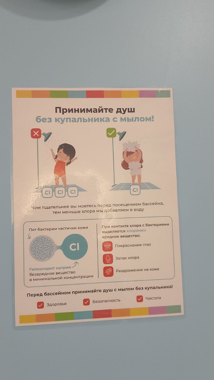 правила посещения душа