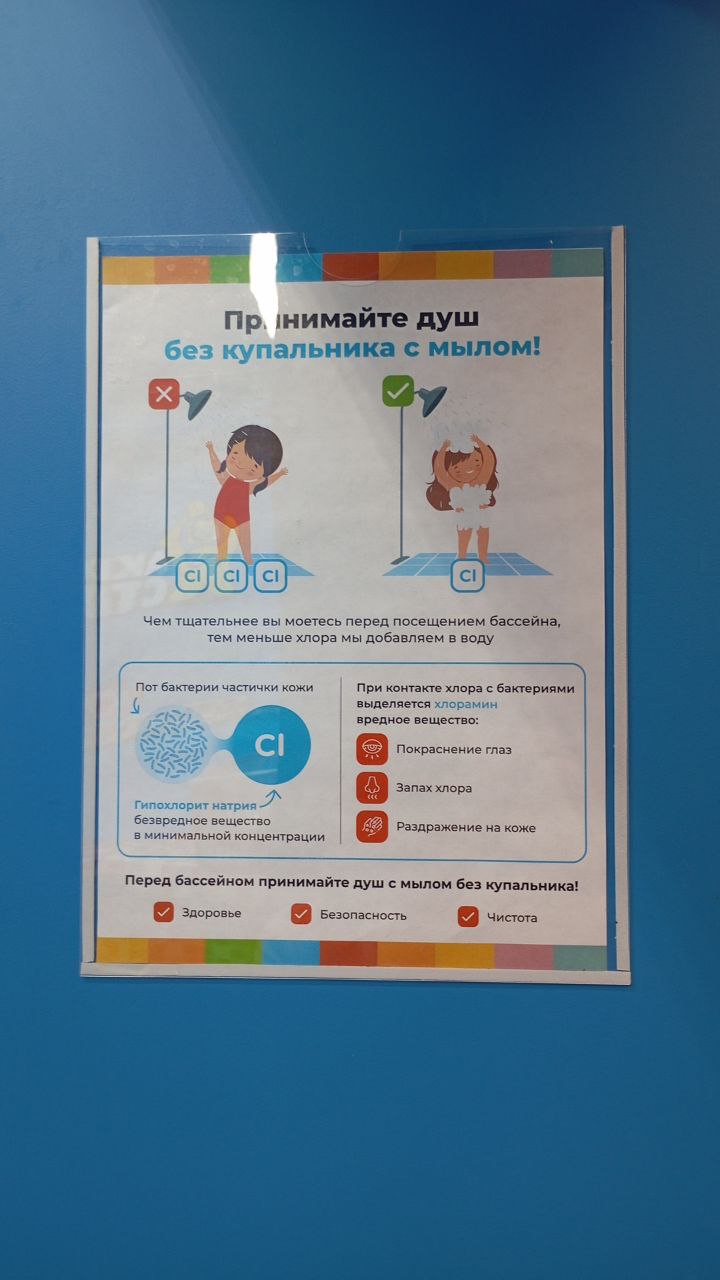 принятие душа